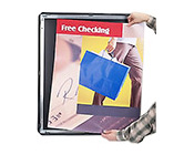 Security Front Loading Poster Snap Frame with Mitered Corners